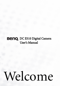 Manual BenQ DC E510 Digital Camera