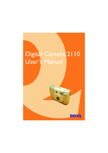 Manual BenQ DC 2110 Digital Camera