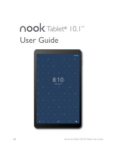 Manual Barnes and Noble NOOK 10.1 Tablet