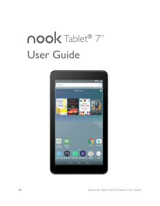 Manual Barnes and Noble NOOK 7 Tablet