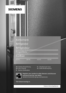 Handleiding Siemens KI51RADF0 Koelkast