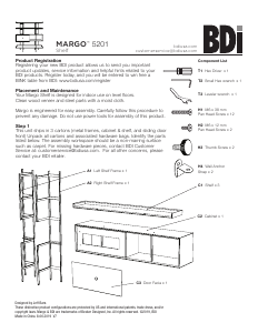 Manual BDI Margo 5201 Closet