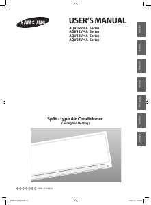 Handleiding Samsung AQV12VBAN Airconditioner