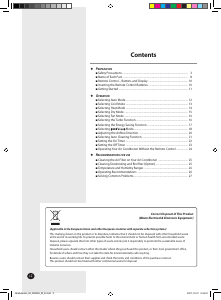 Handleiding Samsung AQ12MSDN Airconditioner