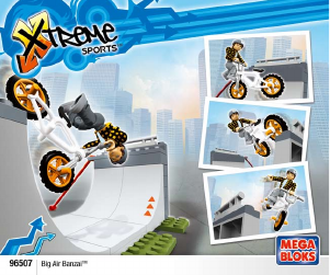 Handleiding Mega Bloks set 96507 Xtreme Sports Big air banzai