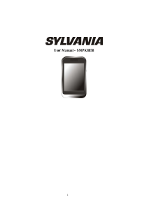 Handleiding Sylvania SMPK8858 Mp3 speler