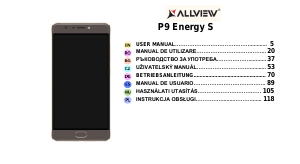 Наръчник Allview P9 Energy S Мобилен телефон