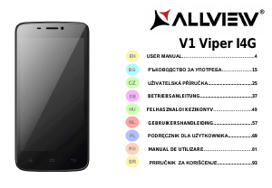 Наръчник Allview V1 Viper I4G Мобилен телефон