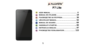 Handleiding Allview P7 Lite Mobiele telefoon