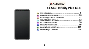 Наръчник Allview X4 Soul Infinity Plus Мобилен телефон