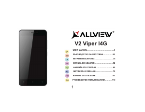 Instrukcja Allview V2 Viper I4G Telefon komórkowy