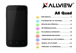 Manual Allview A6 Quad Mobile Phone