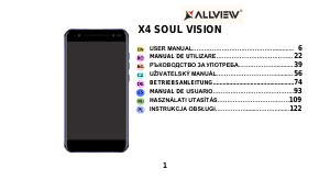 Наръчник Allview X4 Soul Vision Мобилен телефон