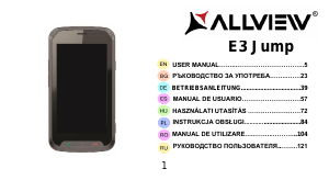 Manual de uso Allview E3 Jump Teléfono móvil