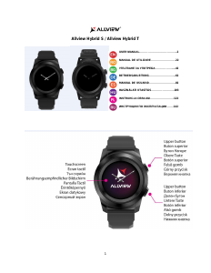 Руководство Allview Hybrid T Смарт-часы