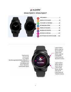 Instrukcja Allview Hybrid S Smartwatch