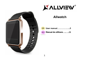 Handleiding Allview Allwatch Smartwatch