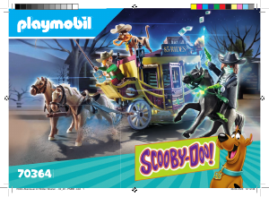 Bedienungsanleitung Playmobil set 70364 Scooby-Doo Scooby-doo! abenteuer im wilden westen