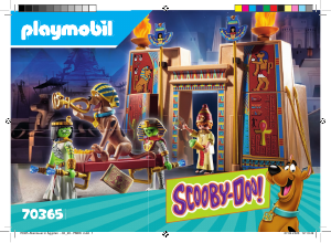 Instrukcja Playmobil set 70365 Scooby-Doo Scooby-doo! przygoda w egipcie