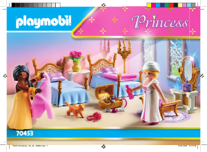 Mode d’emploi Playmobil set 70453 Fairy Tales Chambre de princesse avec coiffeuse