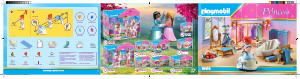 Mode d’emploi Playmobil set 70454 Fairy Tales Salle de bain royale avec dressing