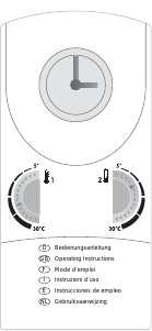 Mode d’emploi Grässlin Famoso 550 Thermostat