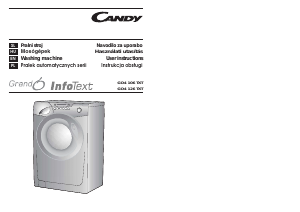 Manual Candy GO4 126 TXT-16S Washing Machine