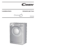 Manuale Candy GO4 086-01 Lavatrice