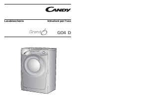 Manuale Candy GO4 1264 D-01 Lavatrice
