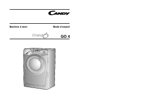 Mode d’emploi Candy GO4 107/L-47 Lave-linge