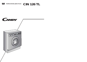 Manual de uso Candy CIN 126TL-37S Lavadora