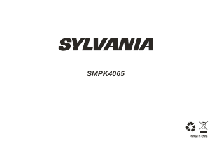 Manual Sylvania SMPK4065 Mp3 Player