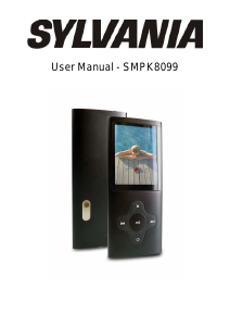 Manual Sylvania SMPK8099 Mp3 Player