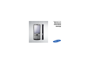 Instrukcja Samsung GT-I7110 Telefon komórkowy