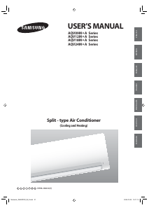 Handleiding Samsung AQV12MSAX Airconditioner