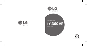 Bruksanvisning LG LGR100 VR-glasögon