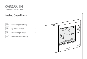 Bedienungsanleitung Grässlin Feeling OpenTherm Thermostat