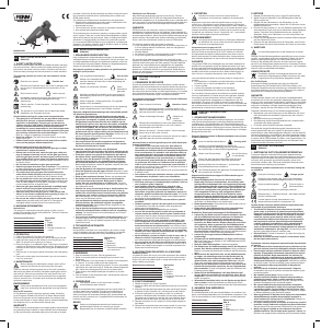 Manuale FERM GGM1005 Pistola incollatrice