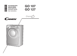 Manual Candy CKD GO 107 TXT Washing Machine