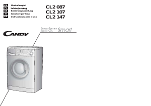 Mode d’emploi Candy CL2 087-85S Lave-linge