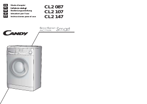Bedienungsanleitung Candy CL2 107-01 S Waschmaschine