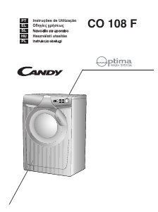 Instrukcja Candy CO 108F/L-S Pralka