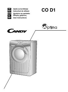 Handleiding Candy CO 1081D1-S Wasmachine