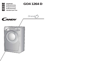 Bruksanvisning Candy GO4 1064D-16S Tvättmaskin