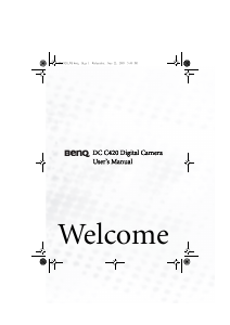 Manual BenQ DC C420 Digital Camera