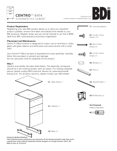 Manual BDI Centro 6414 Closet