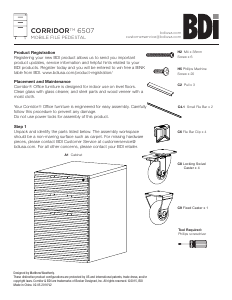 Manual BDI Corridor 6507 Closet
