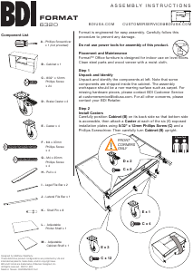 Manual BDI Format 6320 Closet