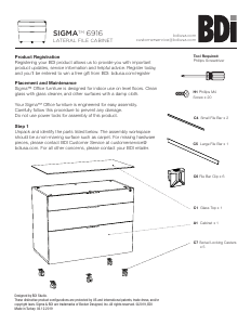 Manual BDI Sigma 6916 Closet