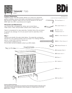 Manual BDI Tanami 7120 Closet